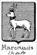 Marcoussis Coat of Arms / Family Crest 0