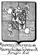 Marenzi Coat of Arms / Family Crest 7