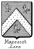 Marescot Coat of Arms / Family Crest 0