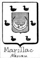 Marillac Coat of Arms / Family Crest 1