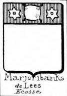 Marjoribanks Coat of Arms / Family Crest 2