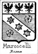Maroscelli Coat of Arms / Family Crest 0