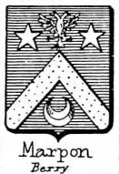 Marpon Coat of Arms / Family Crest 0