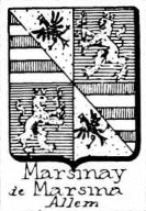 Marsinay Coat of Arms / Family Crest 1