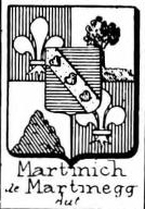 Martinich Coat of Arms / Family Crest 1
