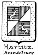 Martitz Coat of Arms / Family Crest 1