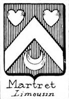 Martret Coat of Arms / Family Crest 1