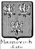 Masnovich Coat of Arms / Family Crest 1