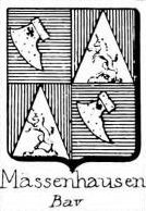 Massenhausen Coat of Arms / Family Crest 1