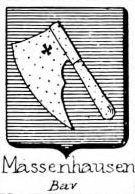 Massenhausen Coat of Arms / Family Crest 0