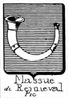 Massue Coat of Arms / Family Crest 2