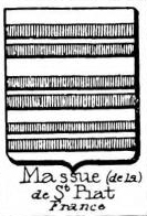 Massue Coat of Arms / Family Crest 4