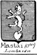 Mastai Coat of Arms / Family Crest 1