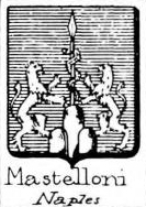 Mastelloni Coat of Arms / Family Crest 2
