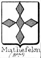 Mathefelon Coat of Arms / Family Crest 1