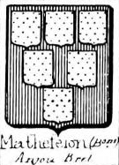 Mathefelon Coat of Arms / Family Crest 0