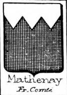 Mathenay Coat of Arms / Family Crest 0