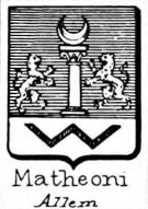 Matheoni Coat of Arms / Family Crest 0