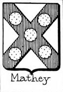 Mathey Coat of Arms / Family Crest 0
