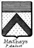 Matheys Coat of Arms / Family Crest 0