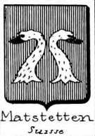 Mattstetten Coat of Arms / Family Crest 0