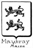Maubray Coat of Arms / Family Crest 1