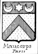 Maucorps Coat of Arms / Family Crest 0