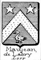 Maujean Coat of Arms / Family Crest 0
