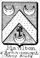 Maulbon Coat of Arms / Family Crest 0