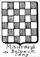Maurand Coat of Arms / Family Crest 1