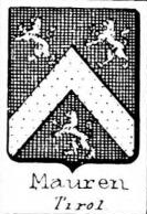 Mauren Coat of Arms / Family Crest 0