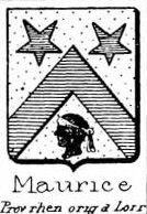 Maurice Coat of Arms / Family Crest 2