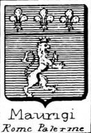 Maurigi Coat of Arms / Family Crest 2