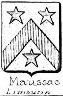Maussac Coat of Arms / Family Crest 0