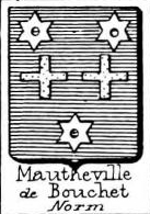 Mautheville Coat of Arms / Family Crest 0
