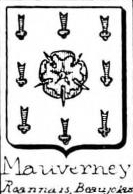 Mauverney Coat of Arms / Family Crest 1