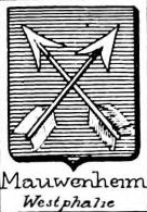 Mauwenheim Coat of Arms / Family Crest 0