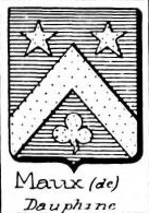 Maux Coat of Arms / Family Crest 1