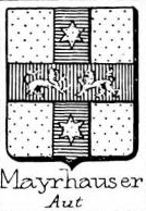 Mayrhauser Coat of Arms / Family Crest 1