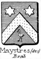 Maystres Coat of Arms / Family Crest 0