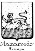 Mazarredo Coat of Arms / Family Crest 1