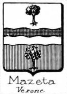 Mazeta Coat of Arms / Family Crest 0