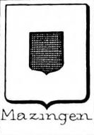 Mazingen Coat of Arms / Family Crest 0