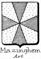 Mazinghem Coat of Arms / Family Crest 0