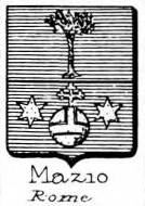 Mazio Coat of Arms / Family Crest 0