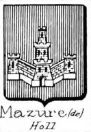 Mazure Coat of Arms / Family Crest 0