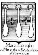 Mazzinghi Coat of Arms / Family Crest 2