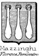 Mazzinghi Coat of Arms / Family Crest 1