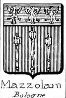 Mazzolani Coat of Arms / Family Crest 1