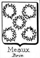 Meaux Coat of Arms / Family Crest 3